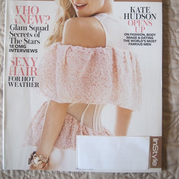 INSTYLE MAGAZINE KATE HUDSON JULY 2014 * - Picture 2 of 2